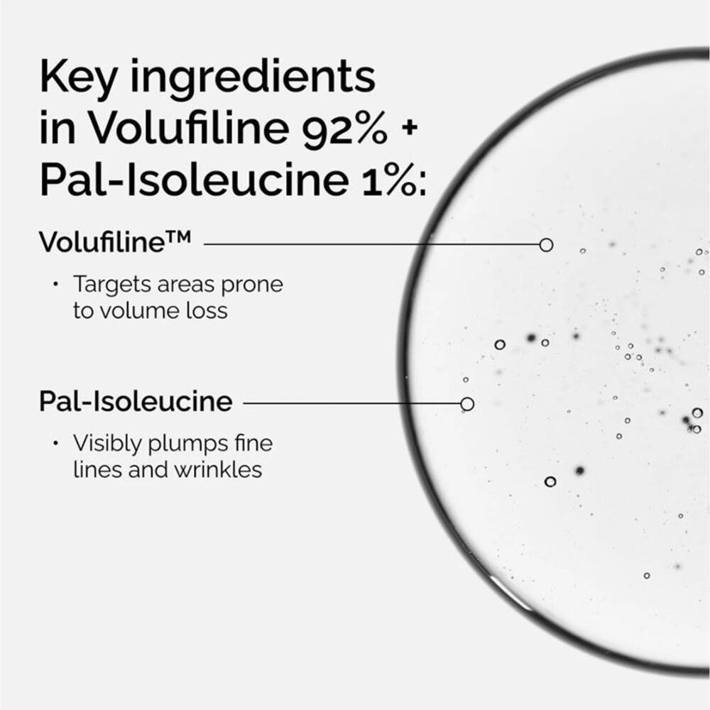 The Ordinary Volufiline 92% + Pal-Isoleucine 1% Targeted Plumping Serum - Picture 3 of 4